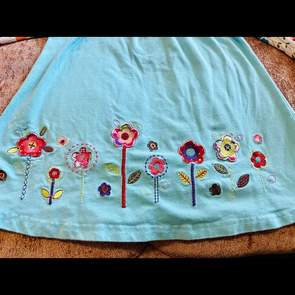 adorable blue toddler dress - Picture 8 of 8